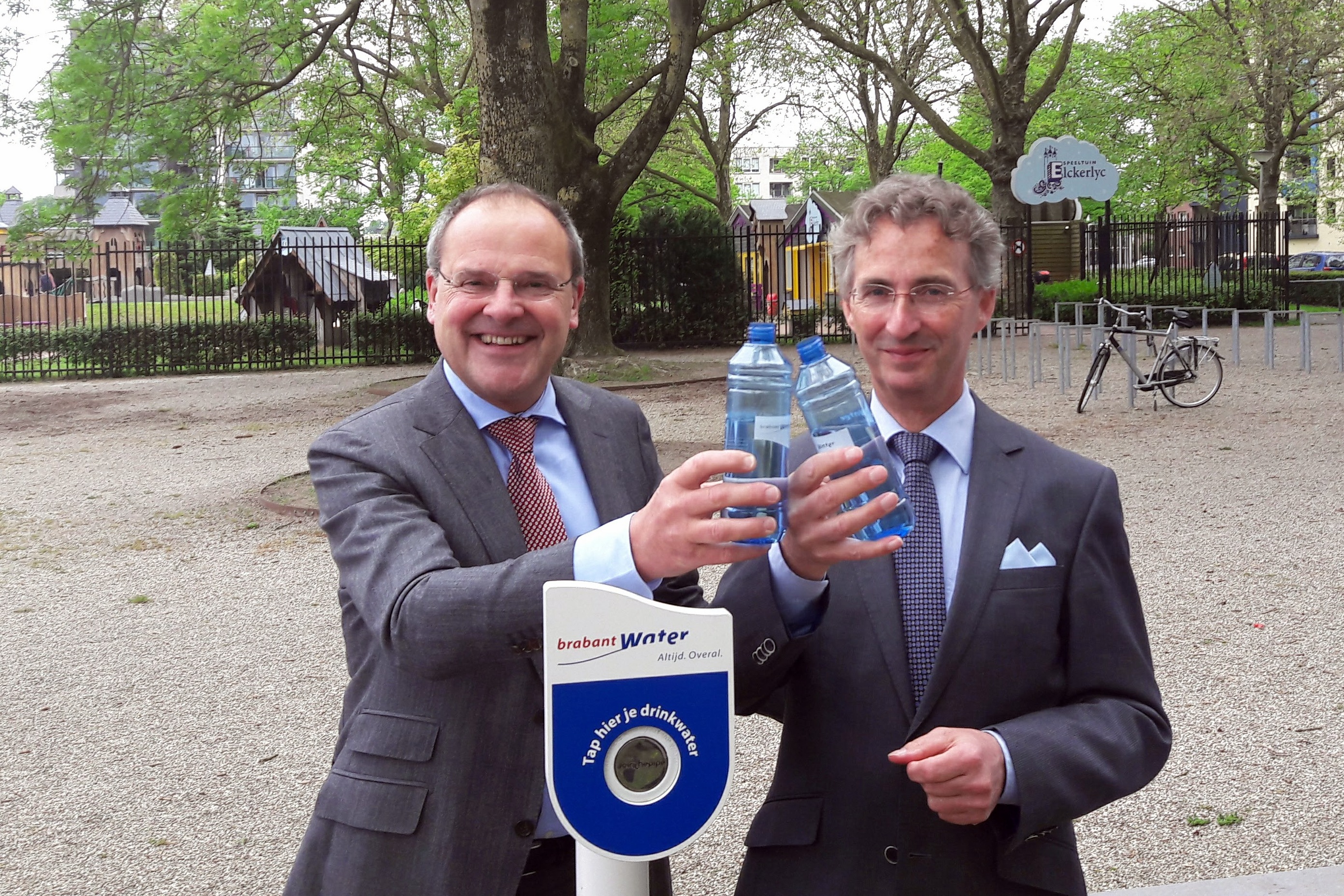 Fris drinkwater, drinkwater onderweg